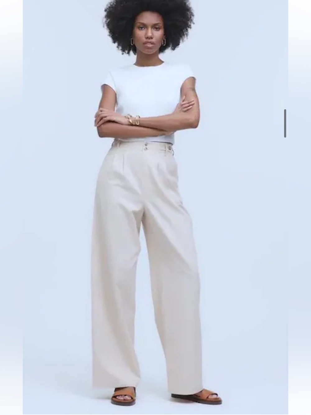 Madewell Harlow Wide Leg Pant NWT